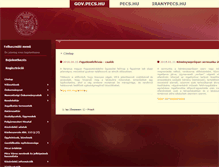 Tablet Screenshot of logoweb.pecs.hu