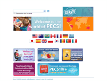 Tablet Screenshot of pecs.com